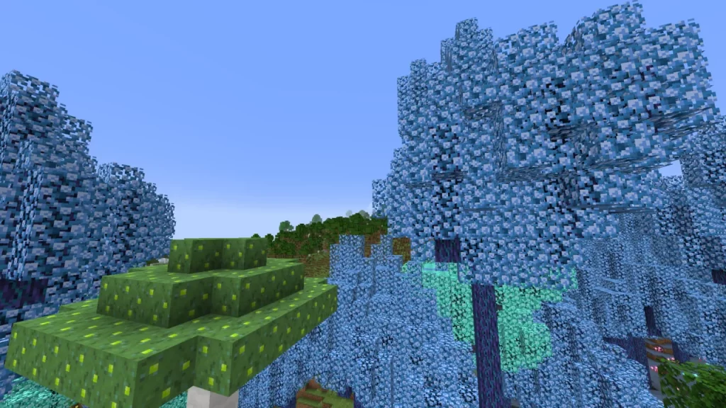 Biome de la forêt oubliée dans Minecraft