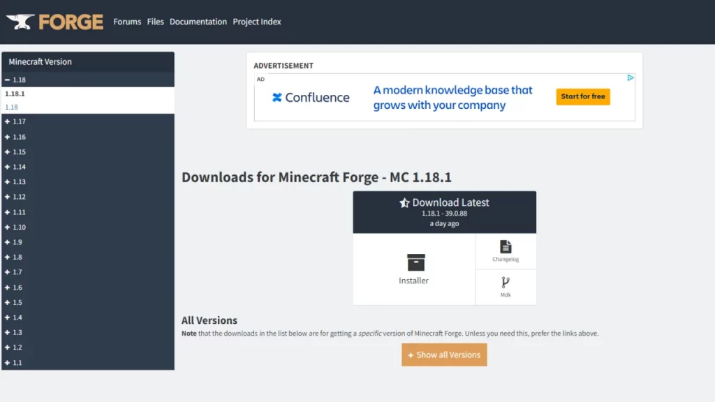 How To Download & Install Forge 1.18.1 in Minecraft 