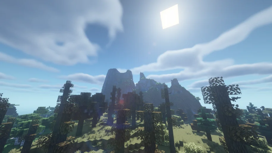 Forêt dans Minecraft avec Biomes O Plenty