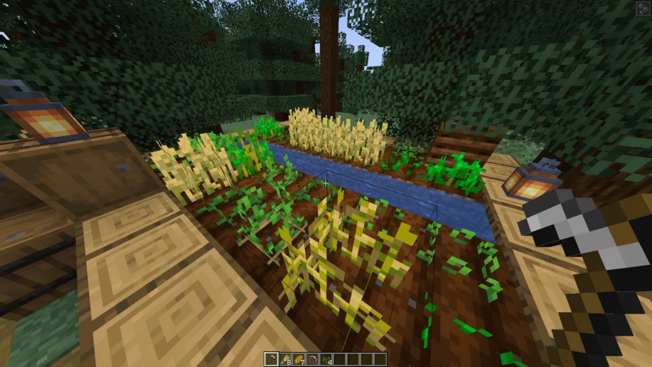 Farming in Minecraft