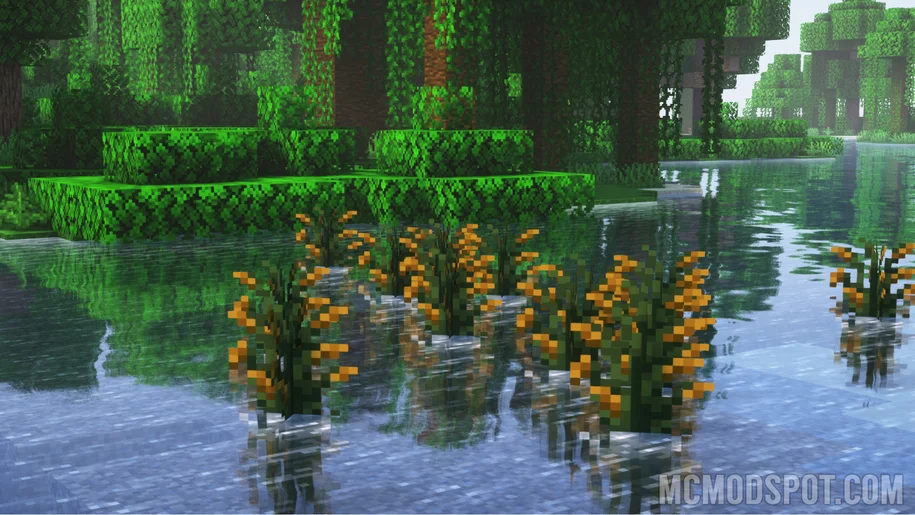 Wild crops in Minecraft from the Farmer's Delight mod